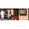 TV lexible pola luz solar ao aire libre